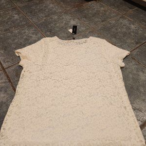 Talbots Lace Top
